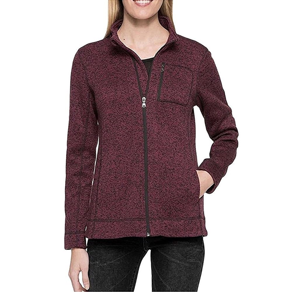 Marc New York Ladies Lightweight Full Zip Jacket (Small, Red